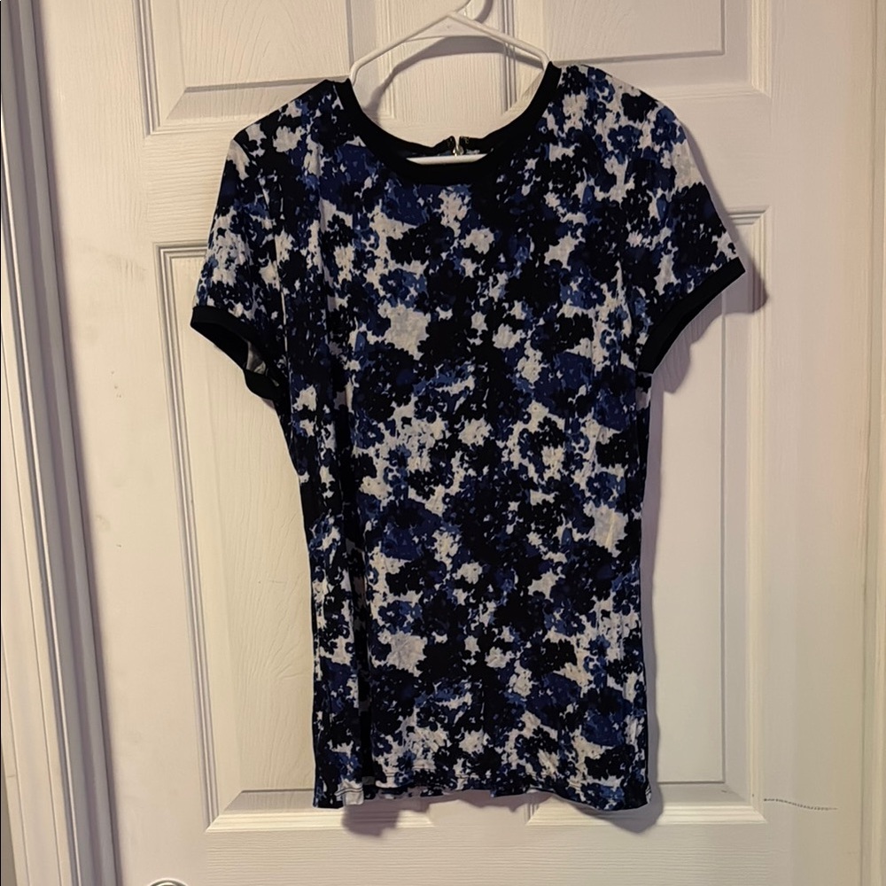 Lauren Ralph Lauren Blue Fitted T-Shirt